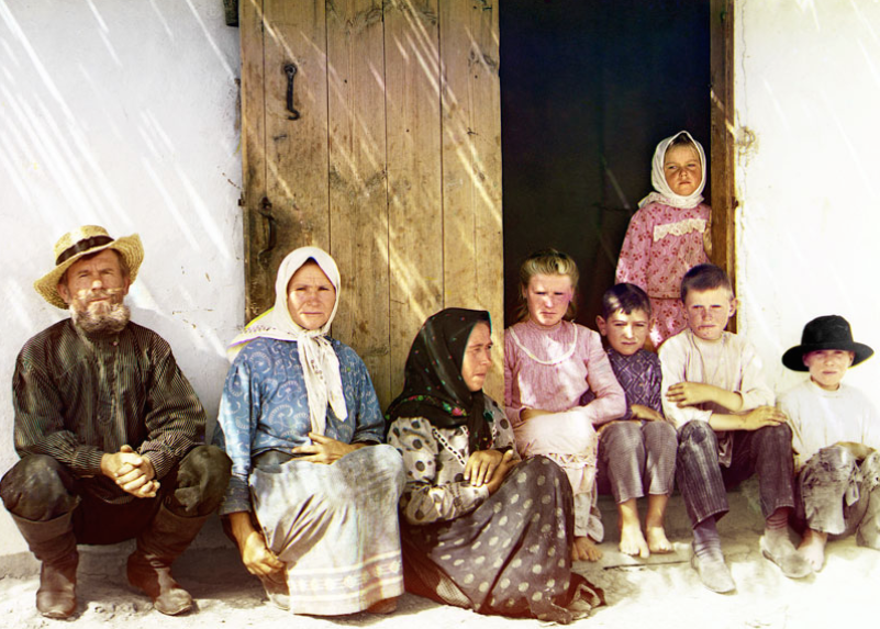 Первые цветные фотографии Российской империи