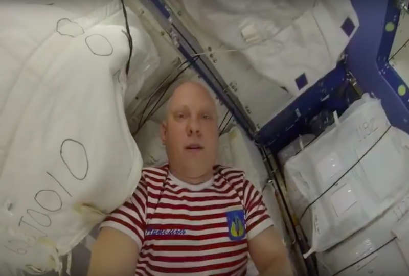 Экскурсия по МКС: космические будни. Видео