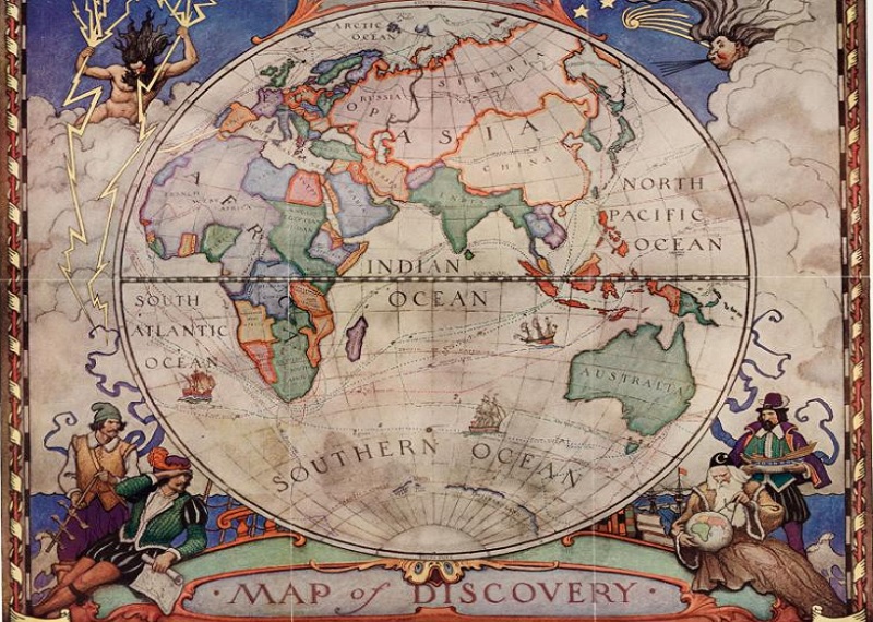 130 лет истории: оцифрована коллекция карт от National Geographic