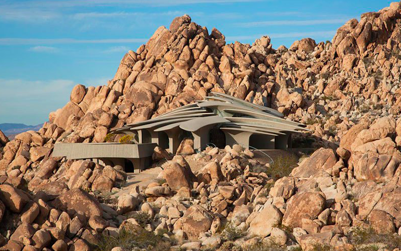 «Дом пустыни» – впечатляющий пример органической архитектуры