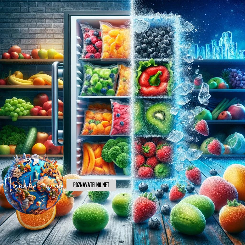 Замороженные фрукты и овощи лучше свежих?